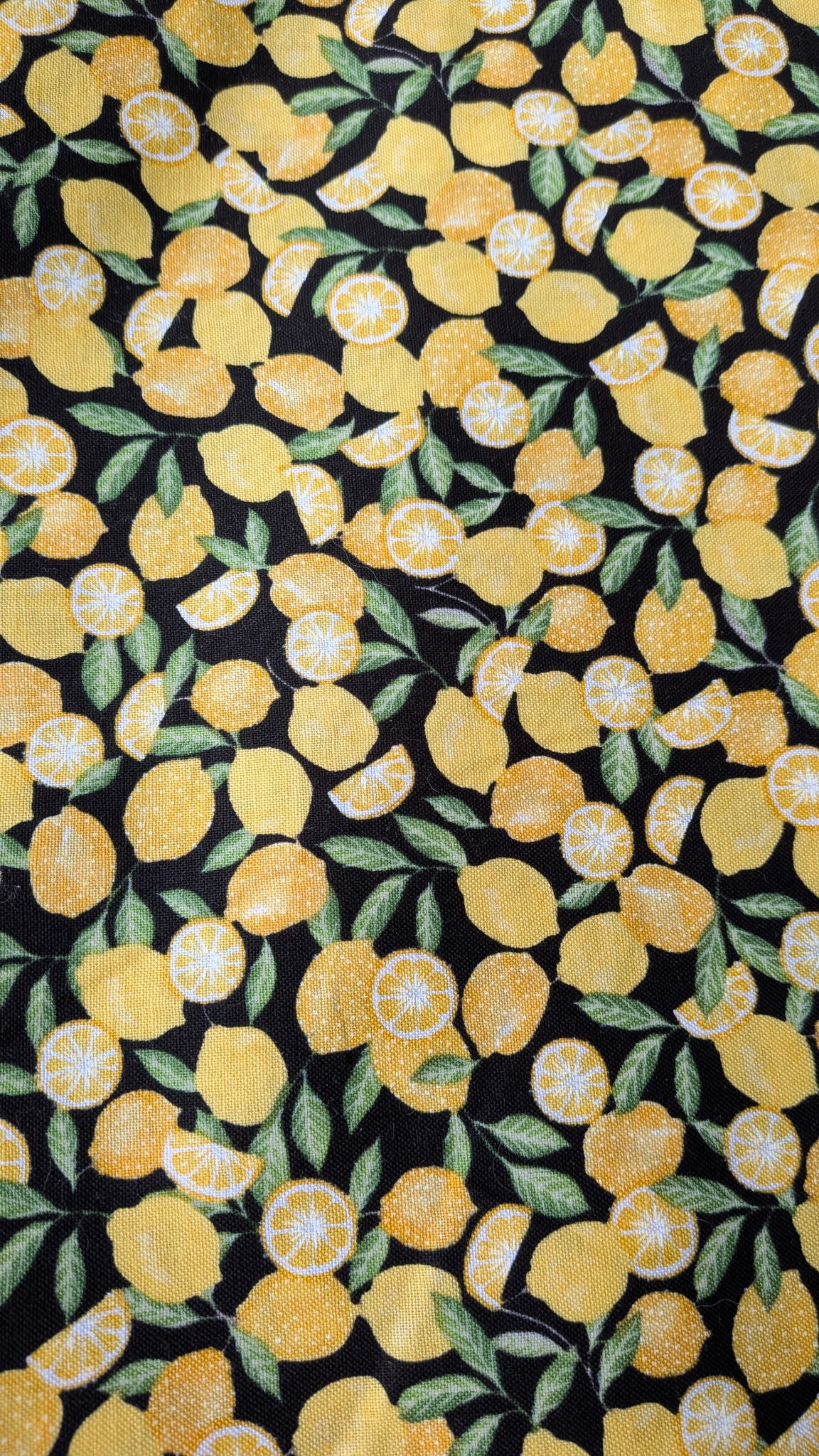 Lemons (Black Background)